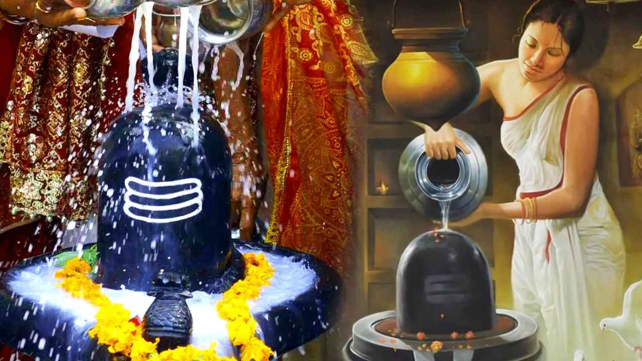 Shiva Puja _ Can unmarried girls not offer water or touch Shivling