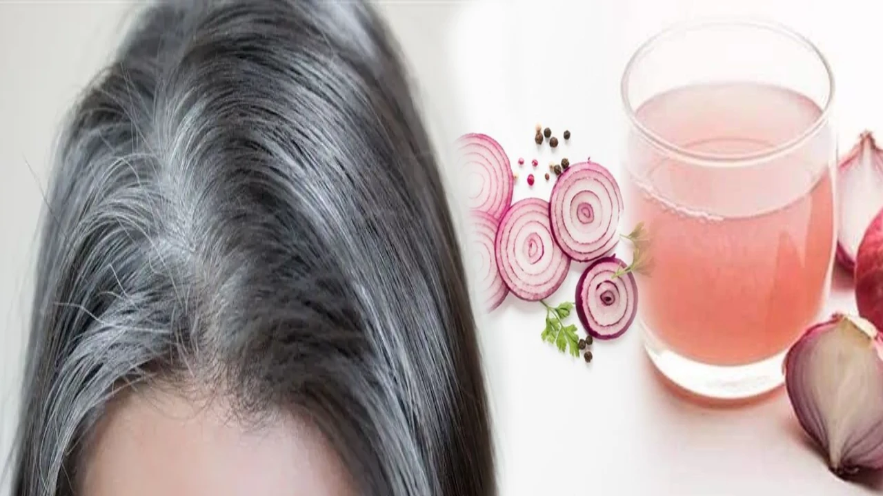 how to control white hair in young age in telugu
