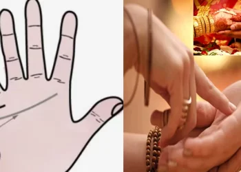 palmistry marriage lines : three marriage lines on your palm telugu