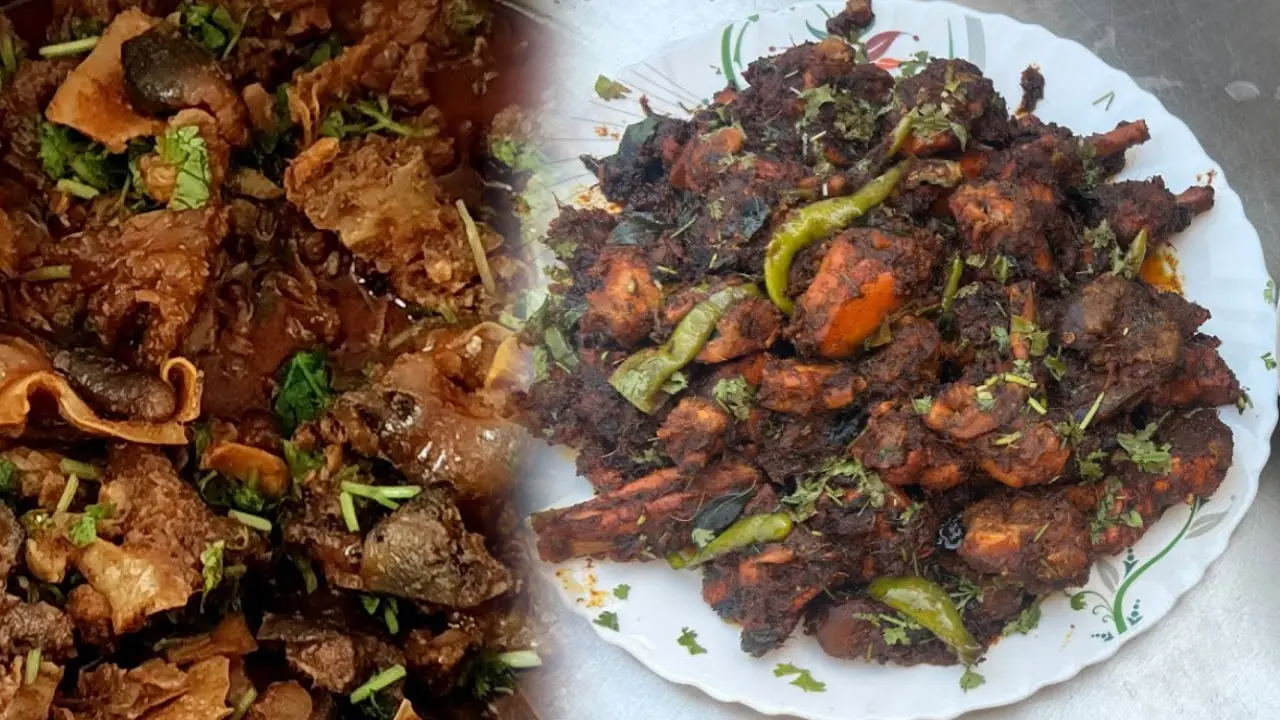 Goat Head Fry in telugu