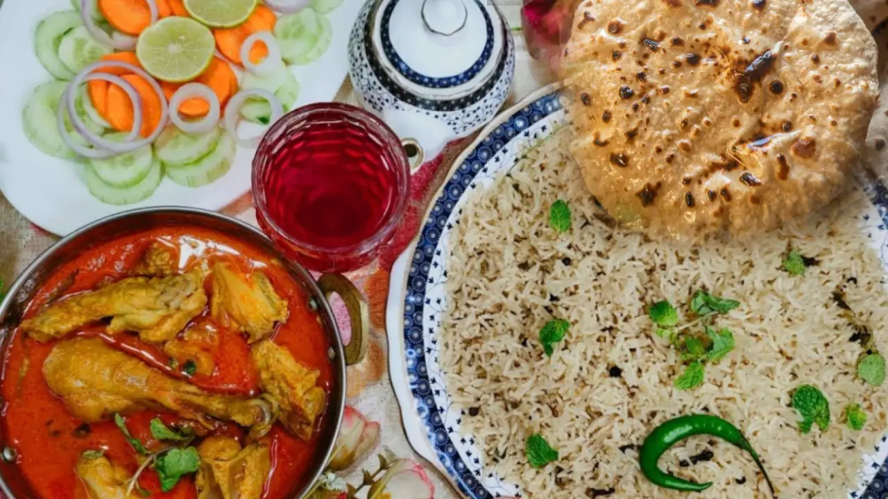 Hyderabadi Chicken Korma in telugu