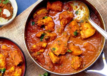 Chicken Tomato Curry in Telugu