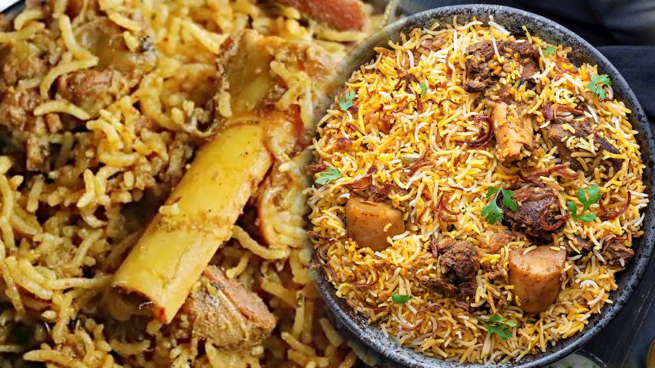 Mutton Pulav _ mutton pulao recipe in telugu