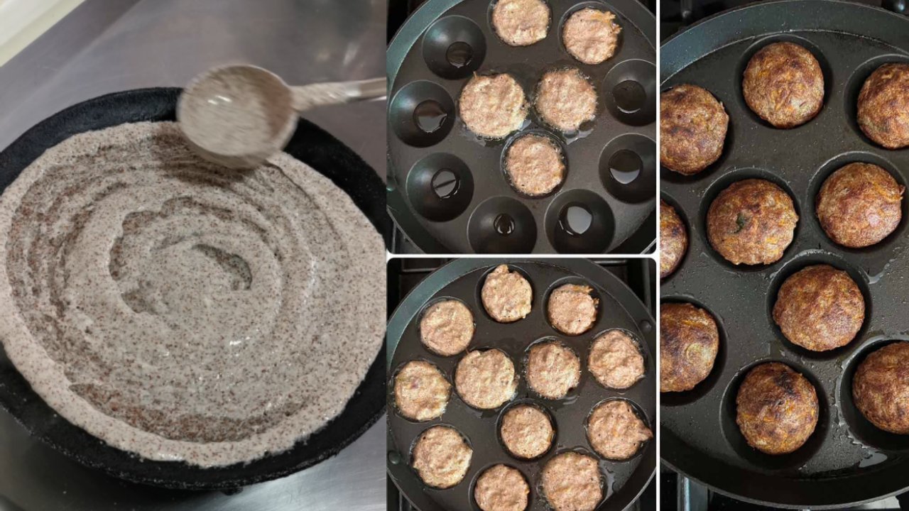 Ragi flour recipes in Telugu