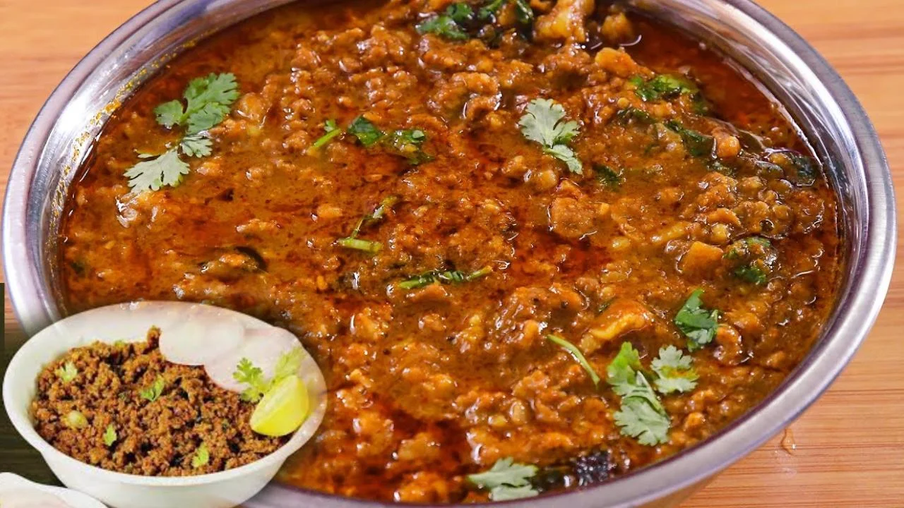 Mutton keema Roast in telugu