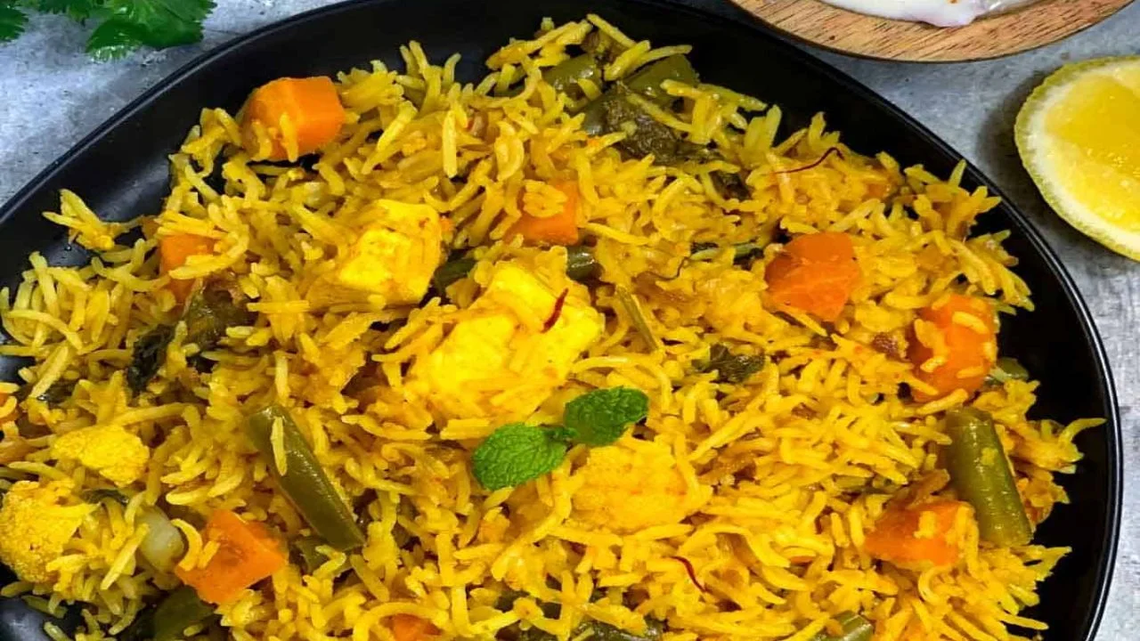 Pulao Style Vegetable Biryani