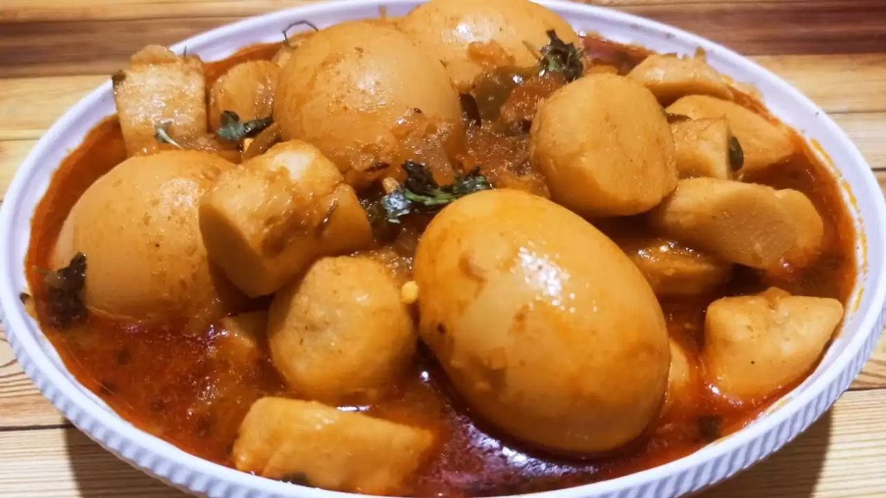chamadumpa egg pulusu in telugu recipe