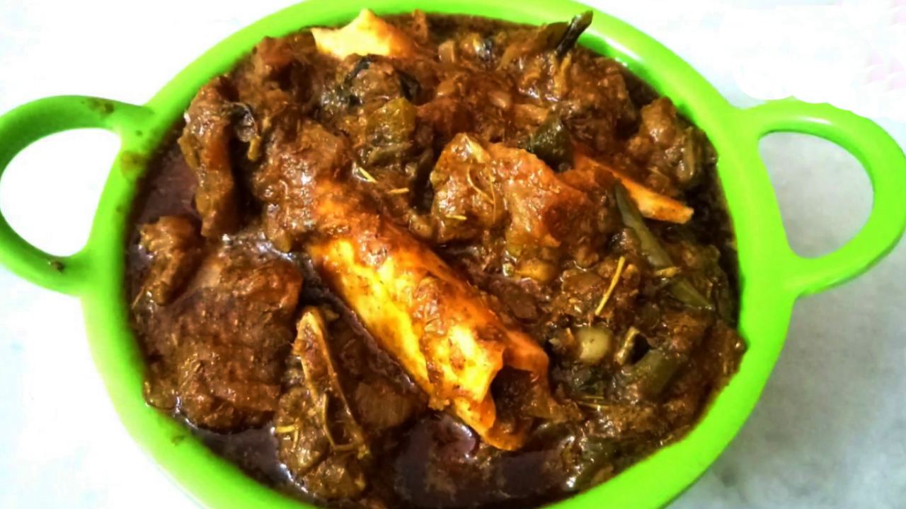 Chinta Chiguru Mutton Curry : How to Cook Chintha Chiguru Mutton Curry in Telugu