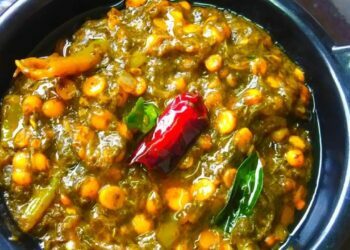 gongura senagapappu curry in telugu