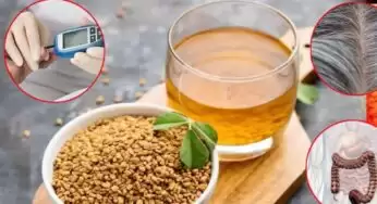 Soaked Fenugreek Seeds : రాత్రి నానబెట్టిన మెంతులతో బోలెడు ఆరోగ్య ప్రయోజనాలు.. షుగర్ కంట్రోల్ చేయడమే కాదు.. తెల్లజుట్టుకు చెక్ పెట్టేయొచ్చు!