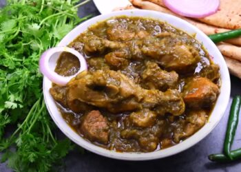 Green Chicken : Kothimeera Chicken Curry in telugu