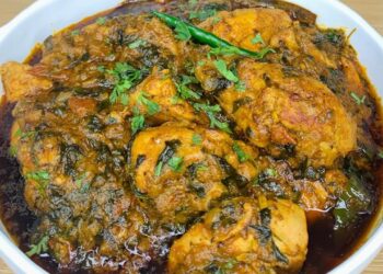 Menthi Kura Chicken Gravy in telugu