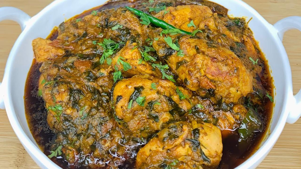 Menthi Kura Chicken Gravy in telugu