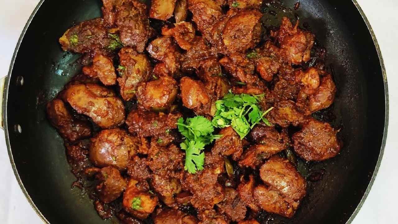 chicken liver gravy recipe in telugu