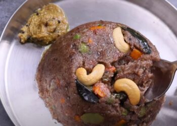 Ragi Upma : Finger Millet Upma in Telugu