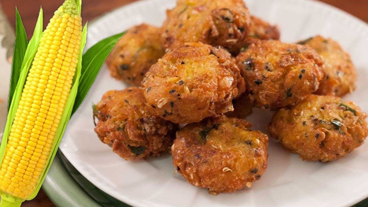 sweet corn vada recipe in telugu