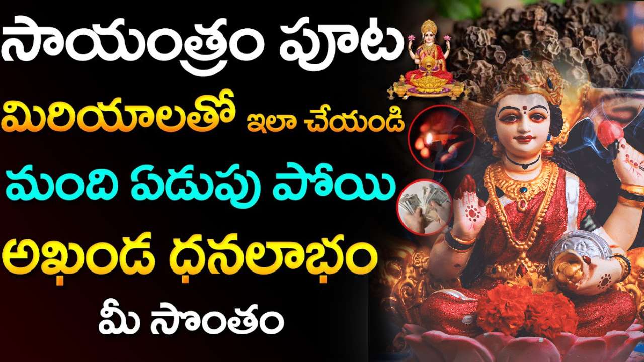 Pooja for Money Problems Remedies for Financial Wealth in telugu